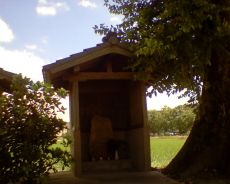 水城老松神社の真ん中の小堂