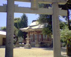 水城老松神社の拝殿