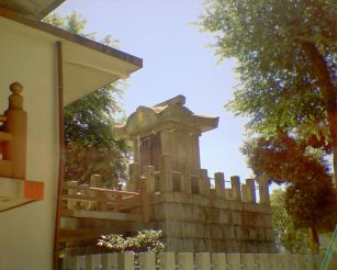 水城老松神社の本殿