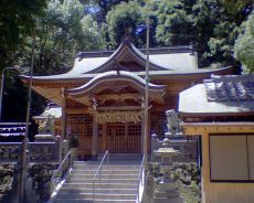 牛頸平野神社の拝殿