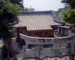 雑餉隈恵比須神社の全貌