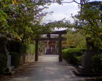 山王日吉神社の二ノ鳥居