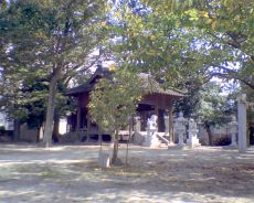 畑詰地禄神社の拝殿